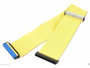 lot of 6 New Hard Drive 39 Pins 3-Connector ATB IDE Data Ribbon Cable Yellow US lot of 6 New Hard Drive 39 Pins 3-Connector ATB IDE Data Ribbon Cable Yellow US