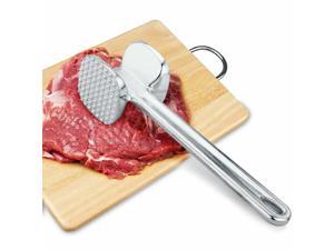 Stainless Steel Aluminium Double Side Beaf Steak Mallet Meat Tenderizer Hammer 2 Stainless Steel Aluminium Double Side Beaf Steak Mallet Meat Tenderizer Hammer 2