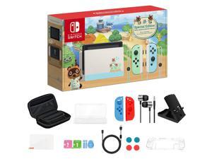 New Nintendo Switch 32GB Console with Animal Joy-Con, 6.2" Touchscreen LCD Display, Built-in Speakers, Bluetooth, Longer Battery Life, Bundled with 19 in 1 Accessories Include Carrying Case & More New Nintendo Switch 32GB Console with Animal Joy-Con, 6.2" Touchscreen LCD Display, Built-in Speakers, Bluetooth, Longer Battery Life, Bundled with 19 in 1 Accessories Include Carrying Case & More