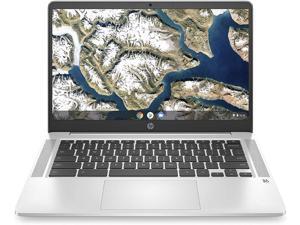 HP Chromebook 14 Laptop Computer 14" FHD IPS Display Intel Celeron N4000 4GB RAM 64GB eMMC + 128GB SD Card Intel UHD Graphics 600 B&O Webcam WiFi Chrome OS HP Chromebook 14 Laptop Computer 14" FHD IPS Display Intel Celeron N4000 4GB RAM 64GB eMMC + 128GB SD Card Intel UHD Graphics 600 B&O Webcam WiFi Chrome OS
