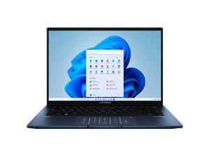 ASUS Zenbook 14 Business Laptop 14" 2.8K WQXGA+ OLED 90Hz 100%sRGB Display 12th Gen Intel 12-Core i5-1240P Processor 8GB RAM 512GB SSD Backlit Fingerprint Reader Harman Kardon HDMI USB-C Win11 Blue