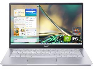 Acer Swift X 14 Creator Laptop 14 FHD IPS ComfyView Display AMD Octacore Ryzen 7 5825U Processor 16GB DDR4 512GB SSD Nvidia GeForce RTX 3050 Ti 4GB Graphic Backlit Keyboard Fingerprint HDMI Win11