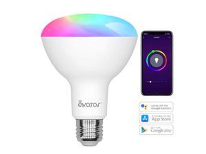 Avatar Controls Smart Wifi Light Bulbs, BR30 Dimmable LED Light Bulbs, 800 Lumen, Time Control, 9W Compatible with Alexa / Google Assistant / IFTTT, Remote Control No Hub Required, E27 Base Avatar Controls Smart Wifi Light Bulbs, BR30 Dimmable LED Light Bulbs, 800 Lumen, Time Control, 9W Compatible with Alexa / Google Assistant / IFTTT, Remote Control No Hub Required, E27 Base