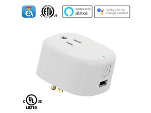 AvatarControls WiFi Smart Plug,UL Certified Wireless Smart Home Outlet Timer Switch,Remote Control ON/OFF Household Appliances Anywhere,Work with Alexa/Google Assistant, No Hub Required AvatarControls WiFi Smart Plug,UL Certified Wireless Smart Home Outlet Timer Switch,Remote Control ON/OFF Household Appliances Anywhere,Work with Alexa/Google Assistant, No Hub Required