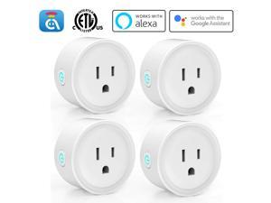 Avatar Controls Alexa Smart Plugs, WiFi Outlet Socket, Smart Outlets Remote Control Timer/On/Off Switch, Work with Google Home/IFTTT, APP Control, ETL FCC Listed (4 Pack) Avatar Controls Alexa Smart Plugs, WiFi Outlet Socket, Smart Outlets Remote Control Timer/On/Off Switch, Work with Google Home/IFTTT, APP Control, ETL FCC Listed (4 Pack)
