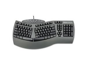 Fellowes Ergonomic Split-Design Keyboard w/Antimicrobial Protection 105 Keys Fellowes Ergonomic Split-Design Keyboard w/Antimicrobial Protection 105 Keys