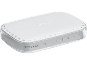 NETGEAR 5-Port Unmanaged Gigabit Switch (GS605) GS605NA