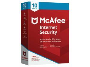McAfee Internet Security 10 Devices (1-10 MIS00ESTXRAA) McAfee Internet Security 10 Devices (1-10 MIS00ESTXRAA)