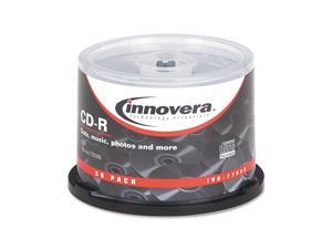 Innovera CD-R Discs 700MB/80min 52x Spindle Silver 50/Pack 77950 Innovera CD-R Discs 700MB/80min 52x Spindle Silver 50/Pack 77950