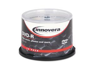 Innovera DVD-R Discs 4.7GB 16x Spindle Silver 50/Pack 46850 Innovera DVD-R Discs 4.7GB 16x Spindle Silver 50/Pack 46850