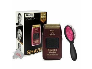 Wahl Professional 5-Star Series Rechargeable Shaver/Shaper + Pink Wet Brush