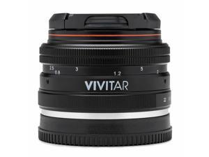 Vivitar 50mm f/2.0 Lens for Sony E Mount Mirrorless Digital Camera