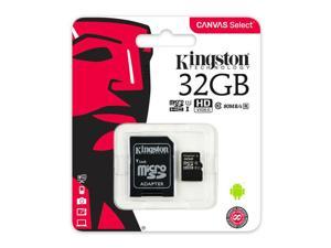 Kingston 32GB Micro SD Memory Card 32G SDHC Class 10 UHS-I TF w/ SD Adapter