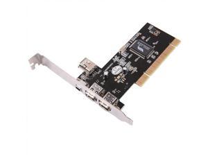 IEEE 1394 Firewire 4/6 Pin 4 Ports High Speed PCI Card for PC