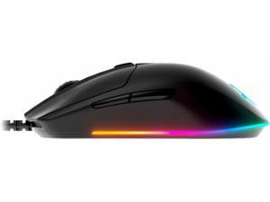 SteelSeries - Rival 3 Wired Optical Gaming Mouse with Brilliant Prism RGB Lig...