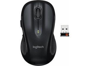 Logitech - M510 Wireless Optical Ambidextrous Mouse - Silver/Black