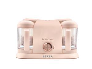 BEABA Babycook Plus 4 in 1 Steam Cooker and Blender, Baby Food Maker, Rose Gold BEABA Babycook Plus 4 in 1 Steam Cooker and Blender, Baby Food Maker, Rose Gold