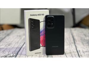 Samsung Galaxy A53 5G 128 GB Black Unlocked Fully Functional Sealed !!