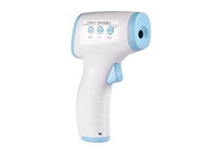 Non-contact infrared thermometer forehead gun and ear thermometer, suitable for infants, children and adults (without battery, color box)