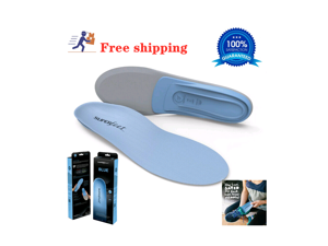 Superfeet BLUE Insoles, Professional-Grade Orthotic Shoe Inserts for Medium Thickness and Arch, Unisex, Blue Superfeet BLUE Insoles, Professional-Grade Orthotic Shoe Inserts for Medium Thickness and Arch, Unisex, Blue