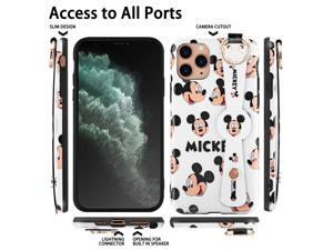Disney iPhone 11 pro Case Mickey Mouse 5.8inch, Cute Disney iPhone 11 pro Case Cartoon Mickey Design Fashion Animal iPhone Case with Short Wrist and Long Lanyards Soft TPU Protective iPhone Case Disney iPhone 11 pro Case Mickey Mouse 5.8inch, Cute Disney iPhone 11 pro Case Cartoon Mickey Design Fashion Animal iPhone Case with Short Wrist and Long Lanyards Soft TPU Protective iPhone Case