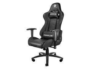 Primus - Gaming Chair Thronos 100T Racing Black Ergonomic Backrest Headrest Lumbar Support