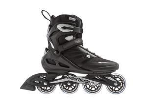Zetrablade Mens Adult Fitness Inline Skate BlackSilver US Mens 13 Zetrablade Mens Adult Fitness Inline Skate BlackSilver US Mens 13