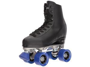 Mens Classic Roller Skates Premium Black Quad Rink Skates Size 10 Mens Classic Roller Skates Premium Black Quad Rink Skates Size 10