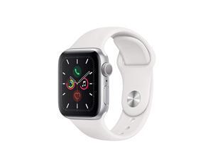 Watch Series 5 (GPS, 40mm) - Silver Aluminum Case with White Sport Band Watch Series 5 (GPS, 40mm) - Silver Aluminum Case with White Sport Band