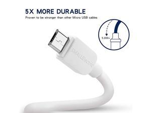 Micro USB Cable Android  5Pack 6 FT Long Charger USB to Micro USB Cables High Speed USB20 Sync and Charging Cord for Samsung HTC Xbox PS4 Kindle Nexus MP3 Tablet and More