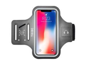 Water Resistant Cell Phone Armband Case Running Holder for iPhone Pro Max Plus Mini SE 1211XXSXR8765 Galaxy S Ultra Plus Lite Edge Note 21201098765 Adjustable Strap Pocket Key