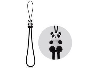 Hand Wrist Strap with Cute Animal Cartoon Phone Charm Elastic Silicone Lanyard Bracelet for Cell Phone iPhone Case ID Holder Name Badge Keys Keychain USB Flash Drive Panda Hand Wrist Strap with Cute Animal Cartoon Phone Charm Elastic Silicone Lanyard Bracelet for Cell Phone iPhone Case ID Holder Name Badge Keys Keychain USB Flash Drive Panda
