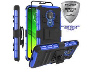 Moto G7 Power CaseMoto G7 Supra Case Military Grade Protection with Tempered Glass Screen Protector Holster Belt Clip Amor Case for Motorola Moto G7 PowerSupra Blue Moto G7 Power CaseMoto G7 Supra Case Military Grade Protection with Tempered Glass Screen Protector Holster Belt Clip Amor Case for Motorola Moto G7 PowerSupra Blue