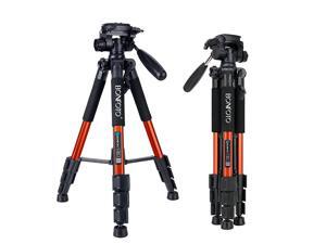 Q111 Aluminium Camera Tripod 55 Lightweight with Phone Holder Mount for YouTube Phone Live Broadcast Projector Gopro Tablet and Canon Nikon Sony SLR Camera Video with Carry Case Orange Q111 Aluminium Camera Tripod 55 Lightweight with Phone Holder Mount for YouTube Phone Live Broadcast Projector Gopro Tablet and Canon Nikon Sony SLR Camera Video with Carry Case Orange