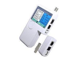 RJ45 Network Cable Tester for Lan Phone RJ45/RJ11/RJ12/CAT5/CAT6/CAT7 UTP Wire Test Tool RJ45 Network Cable Tester for Lan Phone RJ45/RJ11/RJ12/CAT5/CAT6/CAT7 UTP Wire Test Tool