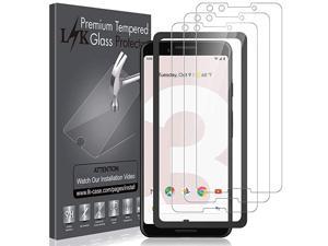 3 Pack Screen Protector for Google Pixel 3 Tempered Glass Easy Installation Tray HD Clear Bubble Free Anti Scratch 3 Pack Screen Protector for Google Pixel 3 Tempered Glass Easy Installation Tray HD Clear Bubble Free Anti Scratch