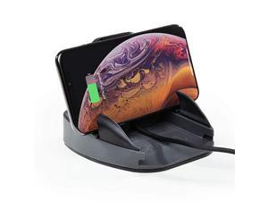 Charging Smart Dock Plus Car Charger and Phone Holder for Car Qi Charger Sticks to All Automotive Dashboards The Ultimate Car Phone Mount Black Charging Smart Dock Plus Car Charger and Phone Holder for Car Qi Charger Sticks to All Automotive Dashboards The Ultimate Car Phone Mount Black