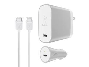 USBC Home + Car Charge Kit USB TypeC 6Foot Kit w 45W USBC Home Charger 27W USBC Car Charger USBC Home + Car Charge Kit USB TypeC 6Foot Kit w 45W USBC Home Charger 27W USBC Car Charger