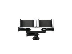 S Dual Tripod Mount Adapter for Live Video and Photography with Multiple Devices Compatible with Smartphones and Action Cameras iPhone Samsung Galaxy GoPro Android Google Pixel etc S Dual Tripod Mount Adapter for Live Video and Photography with Multiple Devices Compatible with Smartphones and Action Cameras iPhone Samsung Galaxy GoPro Android Google Pixel etc