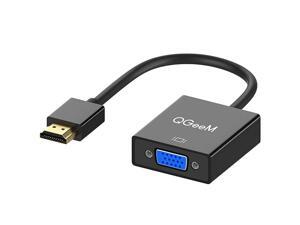 HDMI to VGA GoldPlated HDMI to VGA Adapter Male to Female Compatible with ComputerDesktopLaptopPCMonitorProjectorHDTV ChromebookRaspberry PiRokuXbox and MoreBlack HDMI to VGA GoldPlated HDMI to VGA Adapter Male to Female Compatible with ComputerDesktopLaptopPCMonitorProjectorHDTV ChromebookRaspberry PiRokuXbox and MoreBlack