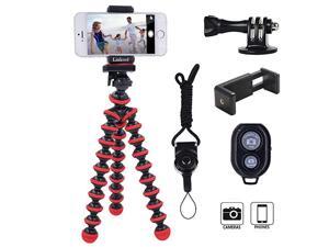 Phone Tripod Octopus Flexible Tripod with Wireless Remote Phone Holder Mount Use as iPhone Tripod Cell Phone Tripod Camera Tripod Travel TripodTabletop Tripod for iPhone Gopro Phone Tripod Octopus Flexible Tripod with Wireless Remote Phone Holder Mount Use as iPhone Tripod Cell Phone Tripod Camera Tripod Travel TripodTabletop Tripod for iPhone Gopro