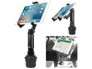 Cup Holder Tablet Mount, Tablet Car Cradle Holder Made by Compatible for 2021 iPad Pro New Air iPad Mini Samsung Galaxy Tab S7 S6 Lite S5e A7 Fire 7 HD 10 9 Microsoft Surface Go2 etc. Cup Holder Tablet Mount, Tablet Car Cradle Holder Made by Compatible for 2021 iPad Pro New Air iPad Mini Samsung Galaxy Tab S7 S6 Lite S5e A7 Fire 7 HD 10 9 Microsoft Surface Go2 etc.