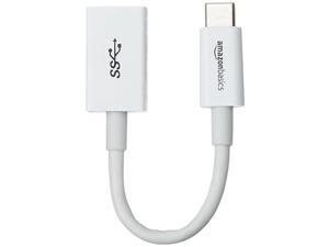 Basics USB TypeC to USB 31 Gen1 Female Adapter White 10Pack Basics USB TypeC to USB 31 Gen1 Female Adapter White 10Pack