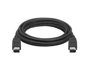 10FT FireWire Cable 6 Pin to 6 Pin Male to Male iLink DV Cable Firewire 400 IEEE 1394 Cord for Computer Laptop 10FT FireWire Cable 6 Pin to 6 Pin Male to Male iLink DV Cable Firewire 400 IEEE 1394 Cord for Computer Laptop