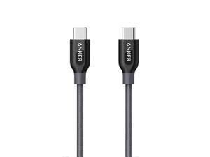USB C to USB C Cable Powerline+ USB 20 Cord 6ft High Durability for USB TypeC Devices Including Galaxy Note 8 S8 S8+ S9 iPad Pro 2020 Pixel Nexus 6P Huawei Matebook MacBook and More