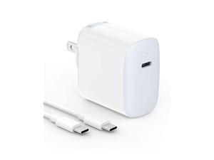 USB C Fast Charger Compatible with iPad Pro 12.9, 11 New 2021/2020/2018, New Air 4, Mac Book Air 13 inch, 12 inch A1534, Type C Thunderbolt 3 Power Adapter, LED, 6.6ft USB C to C Cord USB C Fast Charger Compatible with iPad Pro 12.9, 11 New 2021/2020/2018, New Air 4, Mac Book Air 13 inch, 12 inch A1534, Type C Thunderbolt 3 Power Adapter, LED, 6.6ft USB C to C Cord