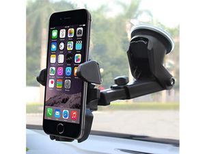 Phone Holder for Car Universal Long Neck One Touch Car Mount Holder Compatible iPhone Xs XS Max XR X 8 8 Plus 7 7 Plus Samsung Galaxy S10 S9 S8 S7 S6 LG Nexus Sony and More