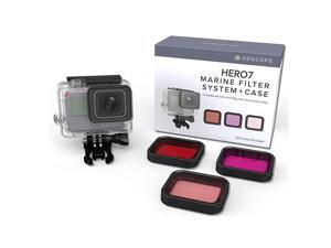 Red Filter Compatible with Hero7 BlackHero6Hero5Hero Laser Cut Contrast Enhancement Glass for ColorfulVivid Underwater VideoPictures Includes 60m Housing Red Filter Compatible with Hero7 BlackHero6Hero5Hero Laser Cut Contrast Enhancement Glass for ColorfulVivid Underwater VideoPictures Includes 60m Housing