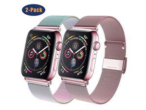 Compatible for Apple Watch Band 38mm 40mm 42mm 44mm Wristband Loop Replacement Band for Iwatch Series 5Series 4Series 3Series 2Series 1Colorful and RoseGold38mm40mm Compatible for Apple Watch Band 38mm 40mm 42mm 44mm Wristband Loop Replacement Band for Iwatch Series 5Series 4Series 3Series 2Series 1Colorful and RoseGold38mm40mm