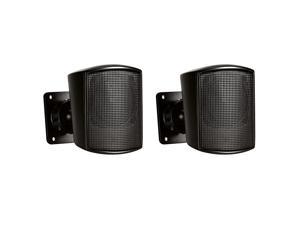 Control 52 SurfaceMount Satellite Speaker for SubwooferSatellite Loudspeaker System Black Sold as Pair